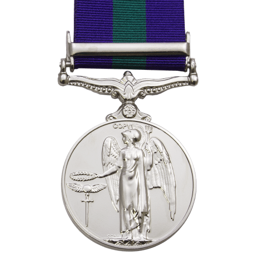 General Service Medal GSM Reverse