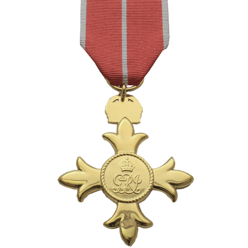 Officer of the British Empire OBE Military Reverse