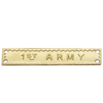 1st Army Clasp World War 2