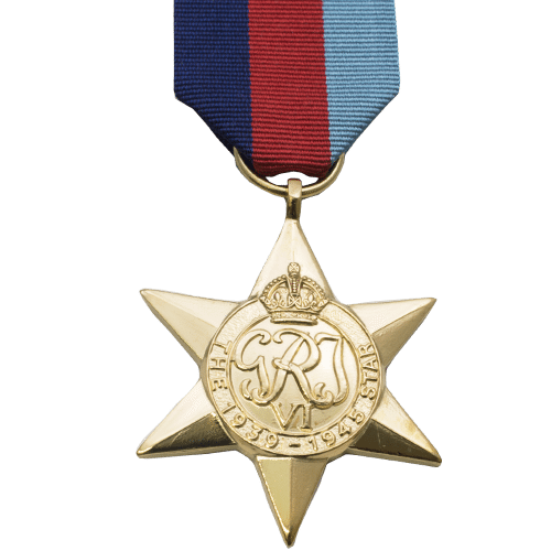 1939-1945 Star Medal Ribbon Miniature 
