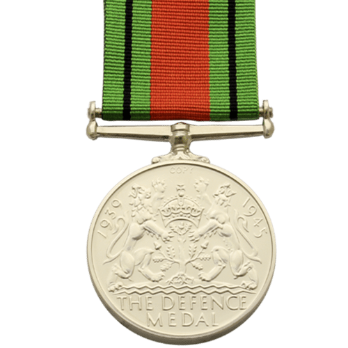 Defence Medal World War 2 Reverse