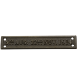 MONS Bar 1914 Star Clasp