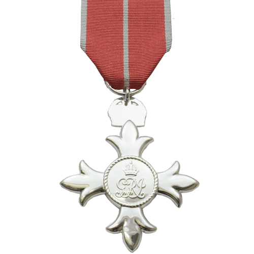 New British Empire Medal Service Dress BEM Pin on Ribbon Bar Military Tunic 