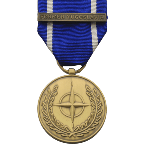 NATO ISAF non article 5 Medal and Certificate 