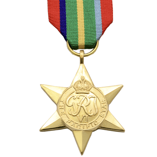 Pacific Star World War 2 Medal