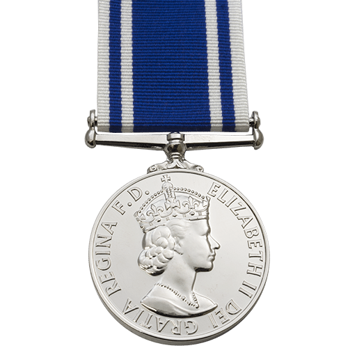Police LS&GC Medal ER2