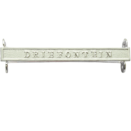 Queens South Africa QSA Clasp DRIEFONTEIN