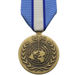 Court Style wear genuine original mounted on ribbon UN Cyprus Medal 1964 - present