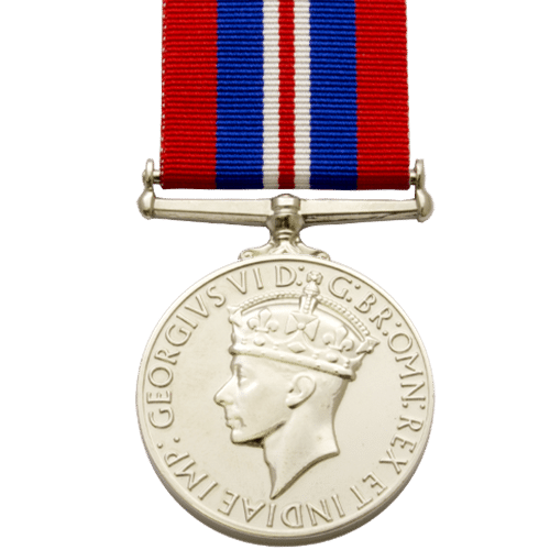 WW II DEFENCE & 1939-45 WAR MEDAL RIBBON BAR PIN World War 2 Medal Ribbon Bar 