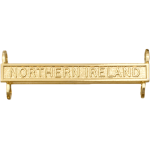 Active Service Medal Clasp Example Northern Ireland