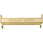 Active Service Medal Clasp Example Royal Navy