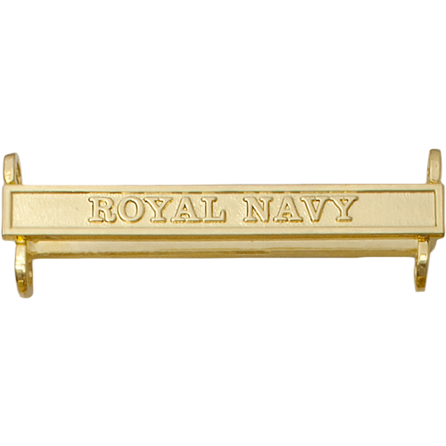 Active Service Medal Clasp Example Royal Navy