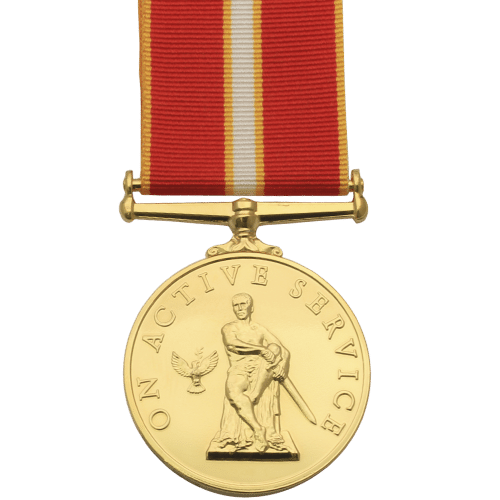 Active Service Medal Commemorative