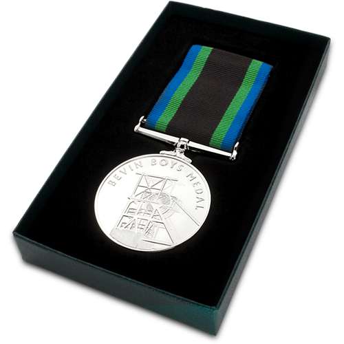 Bevin Boys Medal Commemorative Boxed