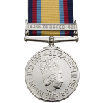 Gulf Medal with Clasp