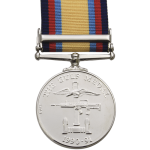 Gulf Medal with Clasp Reverse