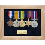 Medal Display Frame Five Medals
