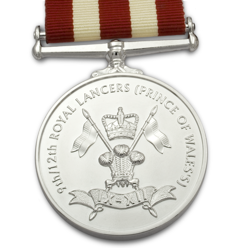 9th-12th Royal Lancers Badged Survival Bracelet Tactical Edge. 
