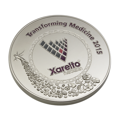 Bayer Pharmaceuticals Xarelto 2015 Medal