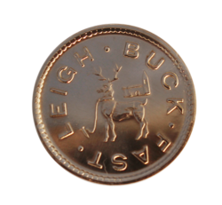 Buckfast Tanner Town Coin front