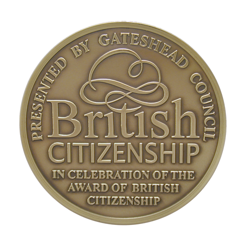 Gateshead Council Citizenship Medal