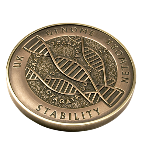 UK Genome Stability Network Medal Front