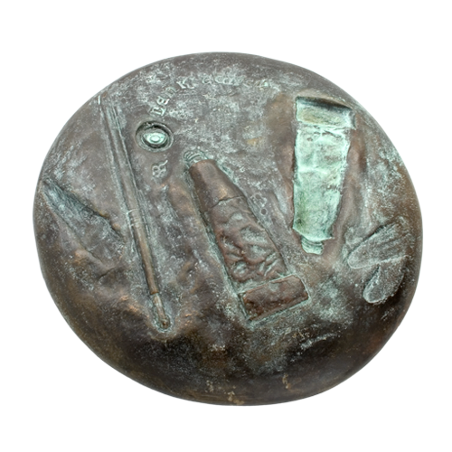 Lenkiewicz weight of paint medal front