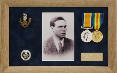 Military Medal Display Frame Case Study-Pilkington