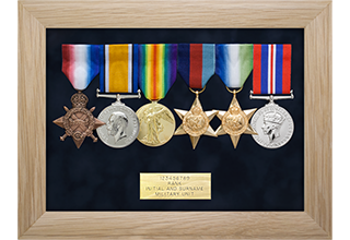 Standard Medal Display Frame