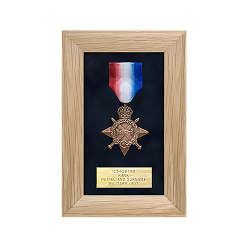 Standard Military Medal Display Frames | Bigbury Mint Ltd