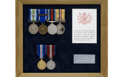 Military Medal Display Frame Case Study-Anderton