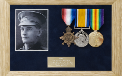 Military Medal Display Frame Case Study-Balstrup
