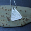 Earth Music Pendant by Bigbury Mint