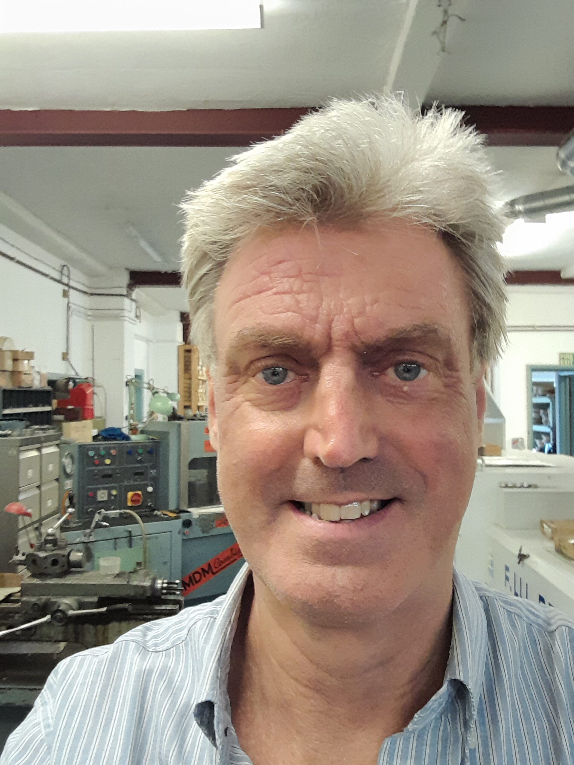 A head and shoulders photo of Matthew Holland, Managing Director, Bigbury Mint