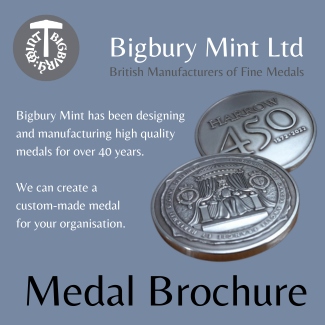 Bigbury Mint Medal Brochure